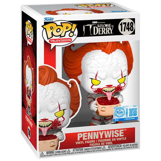 Funko Pop! Welcome to Derry - IT Pennywise con Cabeza #1748