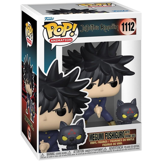 Funko POP! Megumi Fushiguro W/Divine Dog - Jujutsu Kaisen #1112