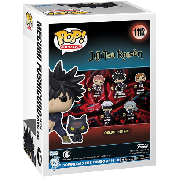 Funko POP! Megumi Fushiguro W/Divine Dog - Jujutsu Kaisen #1112