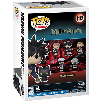 Funko POP! Megumi Fushiguro W/Divine Dog - Jujutsu Kaisen #1112