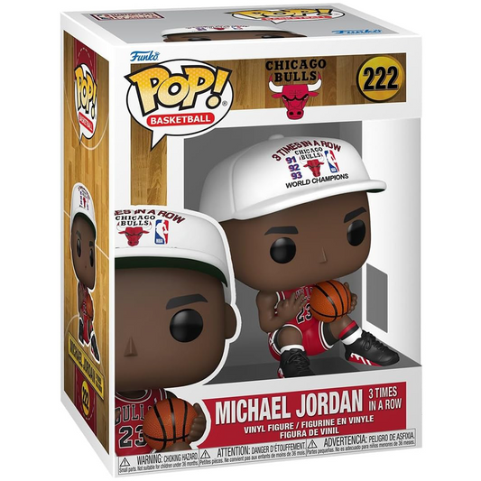 Funko Pop! NBA: Bulls - Michael Jordan (3X en Fila) #222