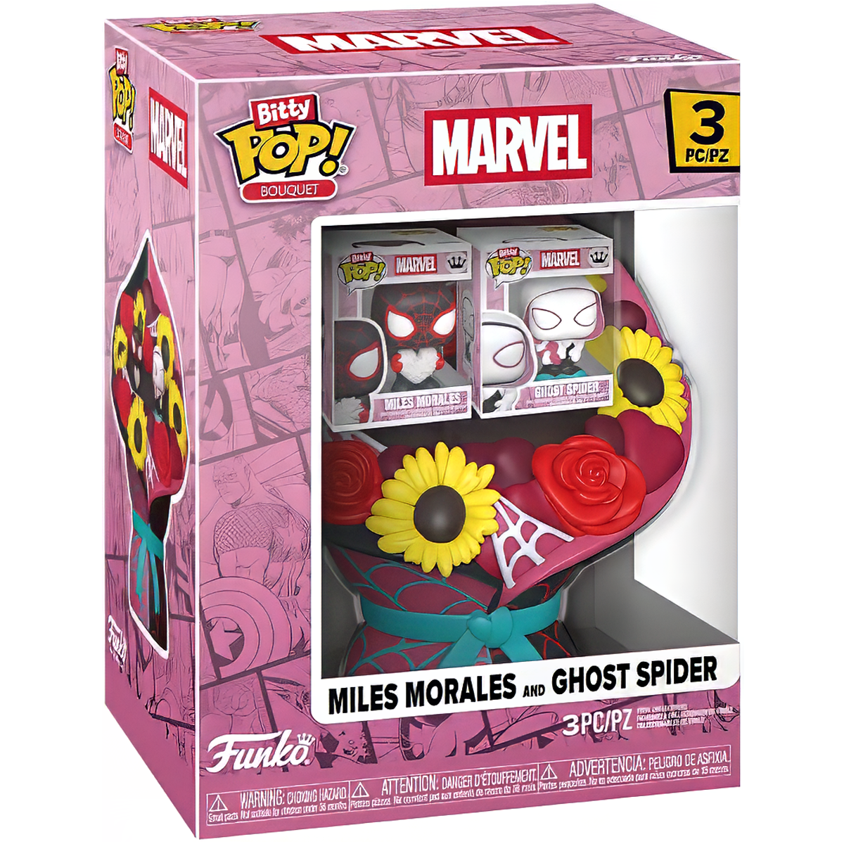 Funko Bitty Pop! Bouquet - Spider Man - Miles Morales & Ghost Spider
