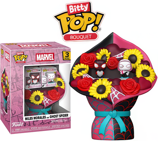 Funko Bitty Pop! Bouquet - Spider Man - Miles Morales & Ghost Spider