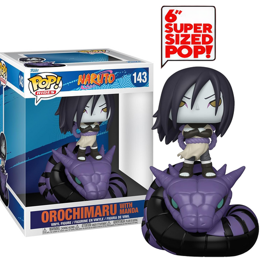 (PREVENTA) Funko Pop! Rides: Naruto Classic – Orochimaru con Manda #143