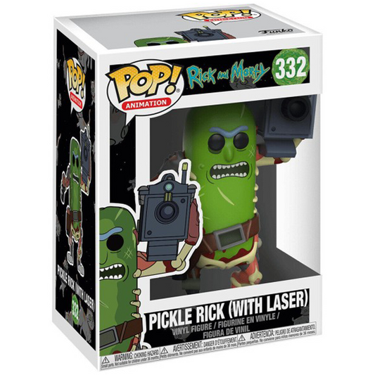 Funko POP! Pickle Rick (With Laser) - Rick & Morty #332