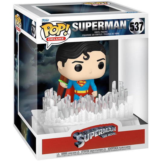 Funko Pop! Deluxe - Fortaleza de la soledad - Superman (1978) #537